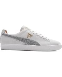 PUMA - X Sorayama Clyde Mij Leather Sneakers - Lyst