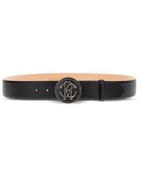 Roberto Cavalli - Mirror Snake Belt - Lyst