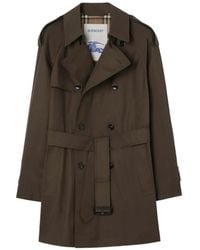 Burberry - Leadenham Double-Breasted Trench Coat - Lyst