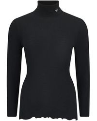 Prada - Jersey Con Logo Triangular Esmaltado - Lyst