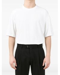 Roberto Collina - Short-Sleeve Cotton T-Shirt - Lyst