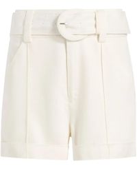 Cinq À Sept - Aldi Belted Shorts - Lyst