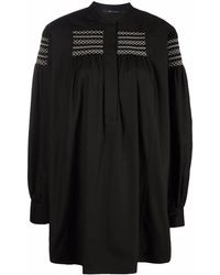 Sofie D'Hoore - Briskcmok Embroidered Long-sleeve Blouse - Lyst