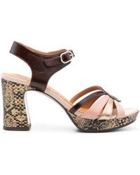 Chie Mihara - Kelati 85Mm Leather Sandals - Lyst
