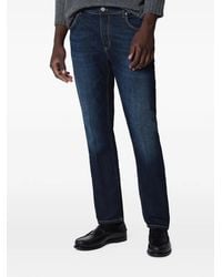 PT Torino - Faded-Effect Slim-Fit Jeans - Lyst