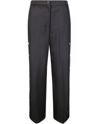 Sportmax - Edere Hose mit Knöpfen - Lyst