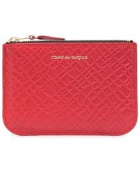 Comme des Garçons - Embossed Leather Wallet - Lyst