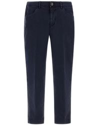 Herno - Elasticated Waist Five-Pocket Trousers - Lyst