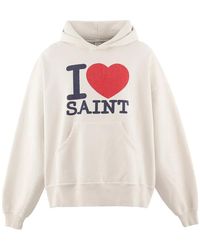 SAINT Mxxxxxx - Graphic-Print Hoodie - Lyst
