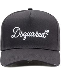 DSquared² - Baseballkappe Mit Logo-Stickerei - Lyst