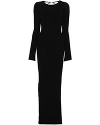 Mach & Mach - Abito Lungo A Coste - Lyst
