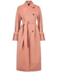 Moorer - Gabardina Edith-P Con Doble Botonadura - Lyst