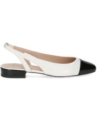 Peter Kaiser - Two-Tone Slingback Leather Pumps - Lyst