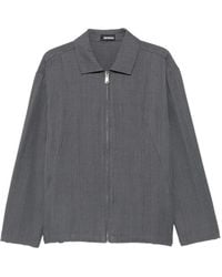 Imperial - Giacca-Camicia Con Zip E Orlo Elasticizzato - Lyst