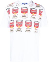 Junya Watanabe - T-Shirt mit "Campbells Soup"-Print - Lyst