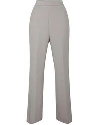 Fabiana Filippi - High-Waist Wool Tailored Trousers - Lyst