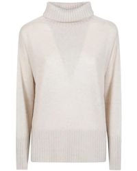 Aragona - Roll-Neck Cashmere Sweater - Lyst