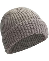 Doriani - Gerippte Beanie - Lyst