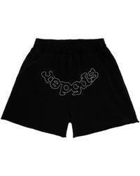 Sp5der - Shorts Mit Logo - Lyst