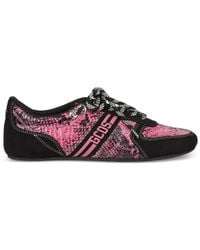 Gcds - Snakeskin-Print Sneakers - Lyst