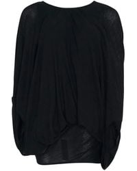 Junya Watanabe - Draped Oversized Blouse - Lyst
