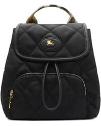 Burberry - Horseshoe Mini Nylon Backpack - Lyst