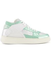 RUN OF - Mid Metal Sneakers - Lyst