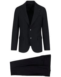 Lardini - Button Single-Breasted Suit - Lyst