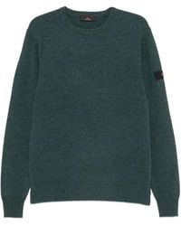 Peuterey - Logo-Patch Crew-Neck Sweater - Lyst