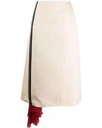 Gucci - Pleated-front Midi Skirt - Lyst