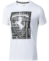 PUMA - X Ferrari Crew-Neck T-Shirt - Lyst