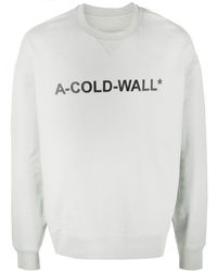 A_COLD_WALL* - Essentials Cotton Sweatshirt - Lyst