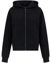 Max Mara - Logo-Embroidered Zip-Up Hoodie - Lyst