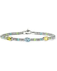 John Hardy - Heishi Multi-Stone Bracelet - Lyst