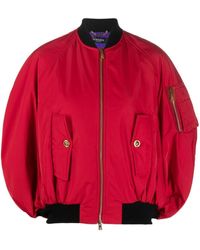 Versace - Cocoon Bomber Puffer Jacket - Lyst