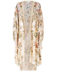 CAMILLA - Floral-Print Coat - Lyst