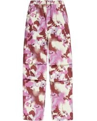 A Bathing Ape - Camouflage-Print Trousers - Lyst