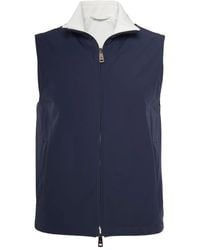 Kiton - Reversible Zip-Front Gilet - Lyst