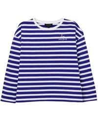 Marc Jacobs - Top A Rayas Con Parche Floral - Lyst