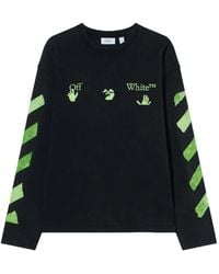 Off-White c/o Virgil Abloh - Bacco Arrow Skate Long Sleeve T-Shirt - Lyst