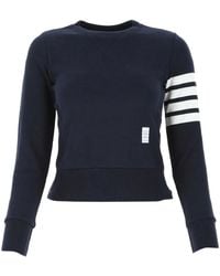 Thom Browne - Sudadera Con Motivo 4-Bar - Lyst
