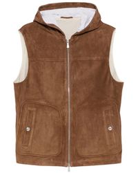 Eleventy - Chaleco Con Capucha - Lyst