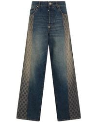 Philipp Plein - Vaqueros Con Apliques Del Monograma - Lyst