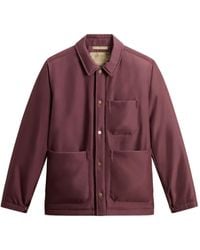 Woolrich - Cordura Jacke Mit Aufgesetzter Tasche - Lyst