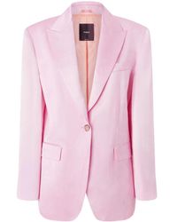 Pinko - Single-Breasted Blazer - Lyst