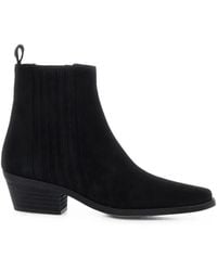 Pollini - Pointed-Toe Ankle Boots - Lyst