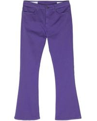 Dondup - Mandy Flared-Cut Cotton Jeans - Lyst