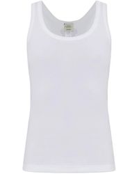 Hanro - Shell-Motif Ribbed Tank Top - Lyst