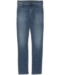 Emporio Armani - High-Waist Skinny-Fit Jeans - Lyst