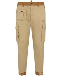 DSquared² - Pantalones ajustados con diseño de dos tonos - Lyst